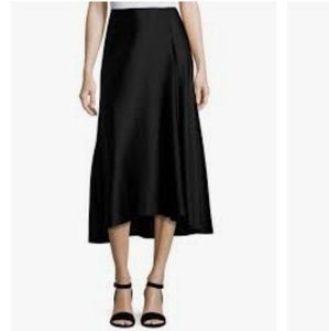 Theory Maity A-line midi skirt